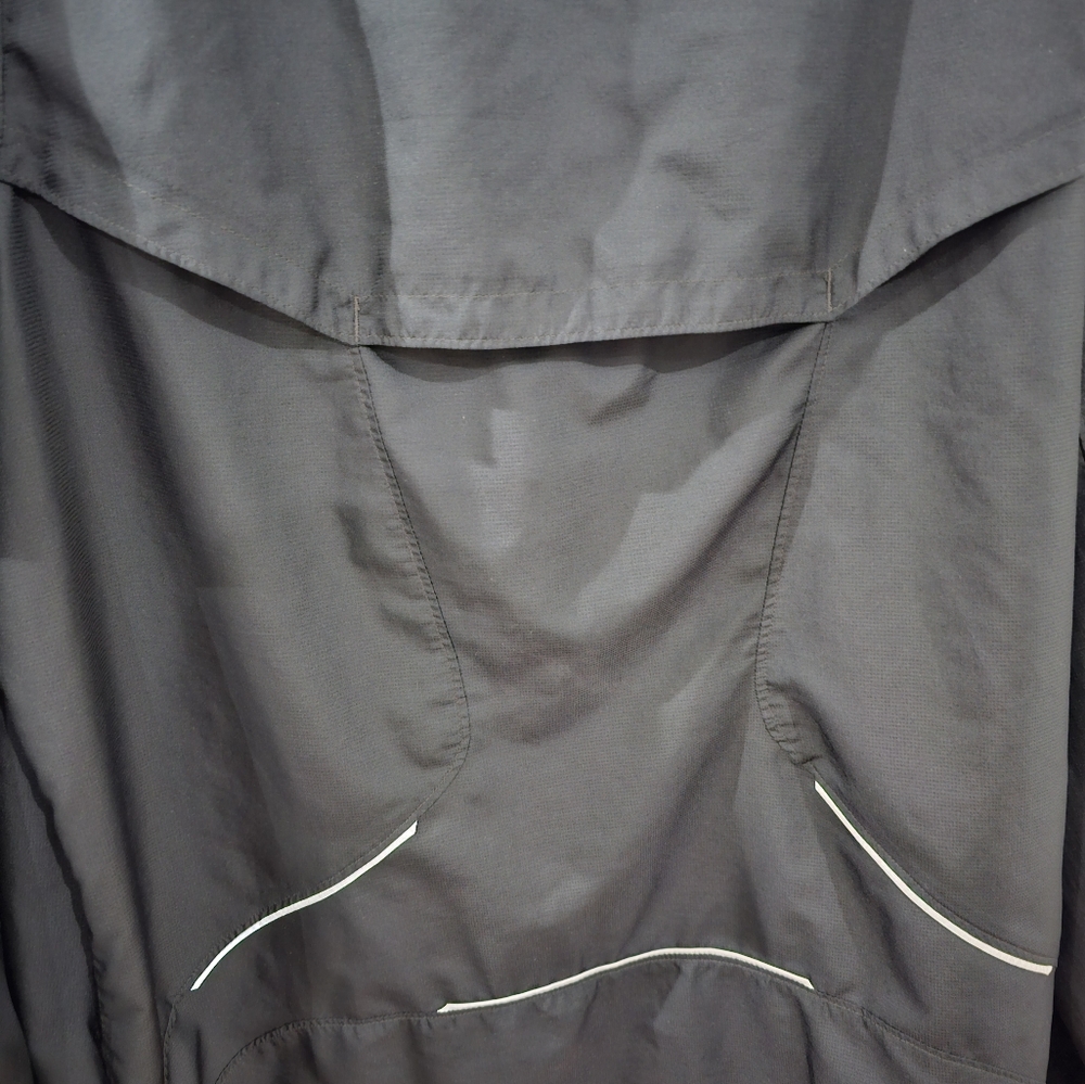 Nike Black Windbreaker with Lightweight Design and Stand-Up Collar size L - Picture 4 of 11
